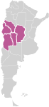 mapa zonal coeste